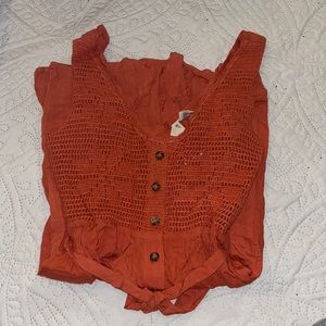 Knit Coral Sky and Sparrow Dress